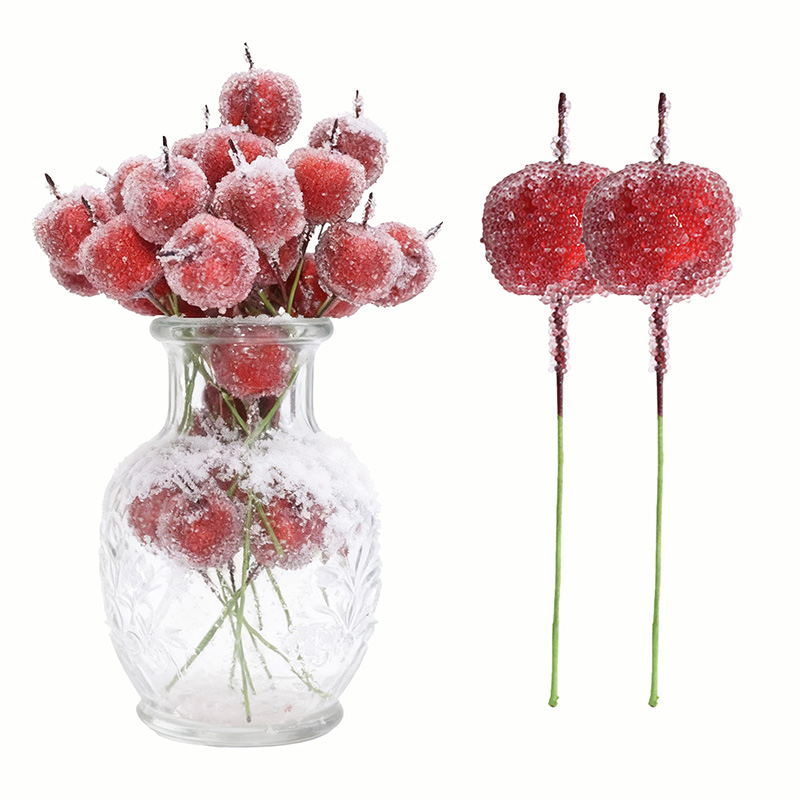 Christmas Wreath Fake - 10/30/50 Stuks Kunstmatige Kerst Bessen Mini