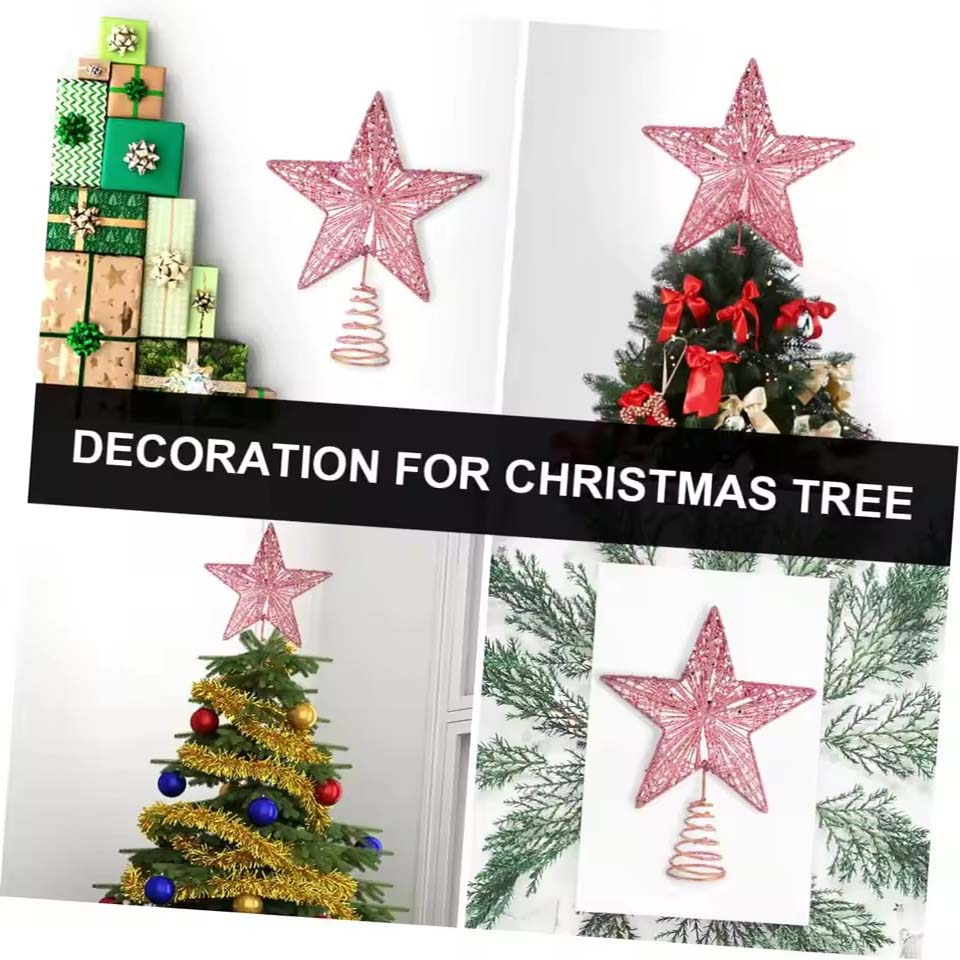 Kerst Pentagon Topster Boomtop - Star Tree Topper recensie en prijs