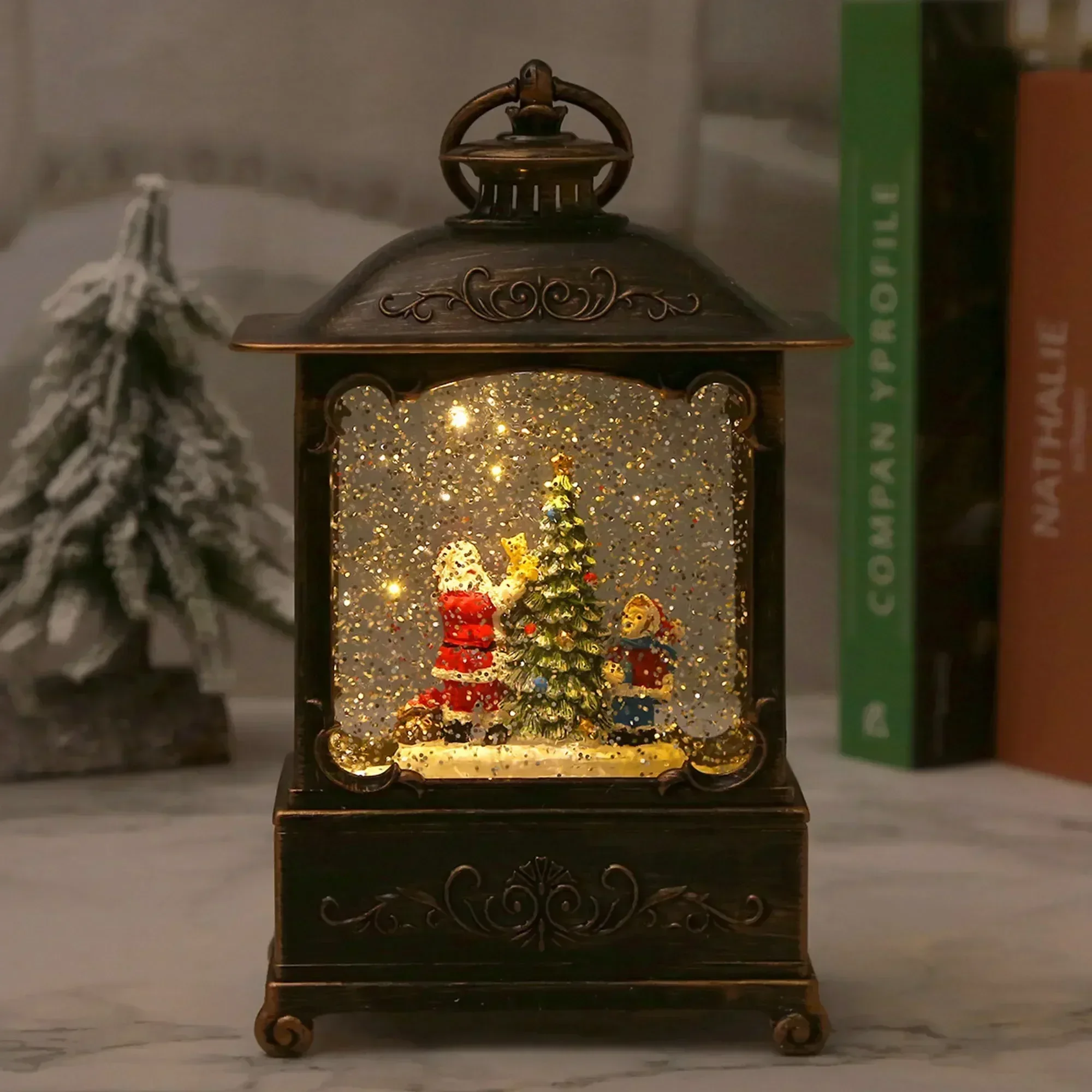 Kerst Sneeuwbol Lantaarn Muzie - Snow Globe Musical recensie en prijs