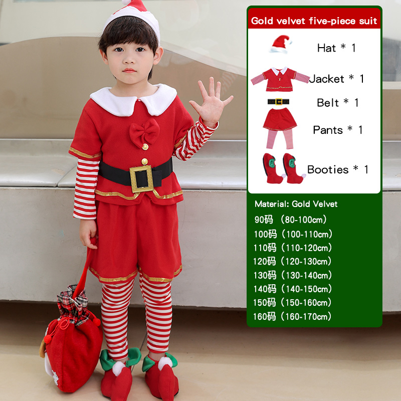 Kerstelfenset voor kinderen -  - Elf Costume Christmas recensie en prijs
