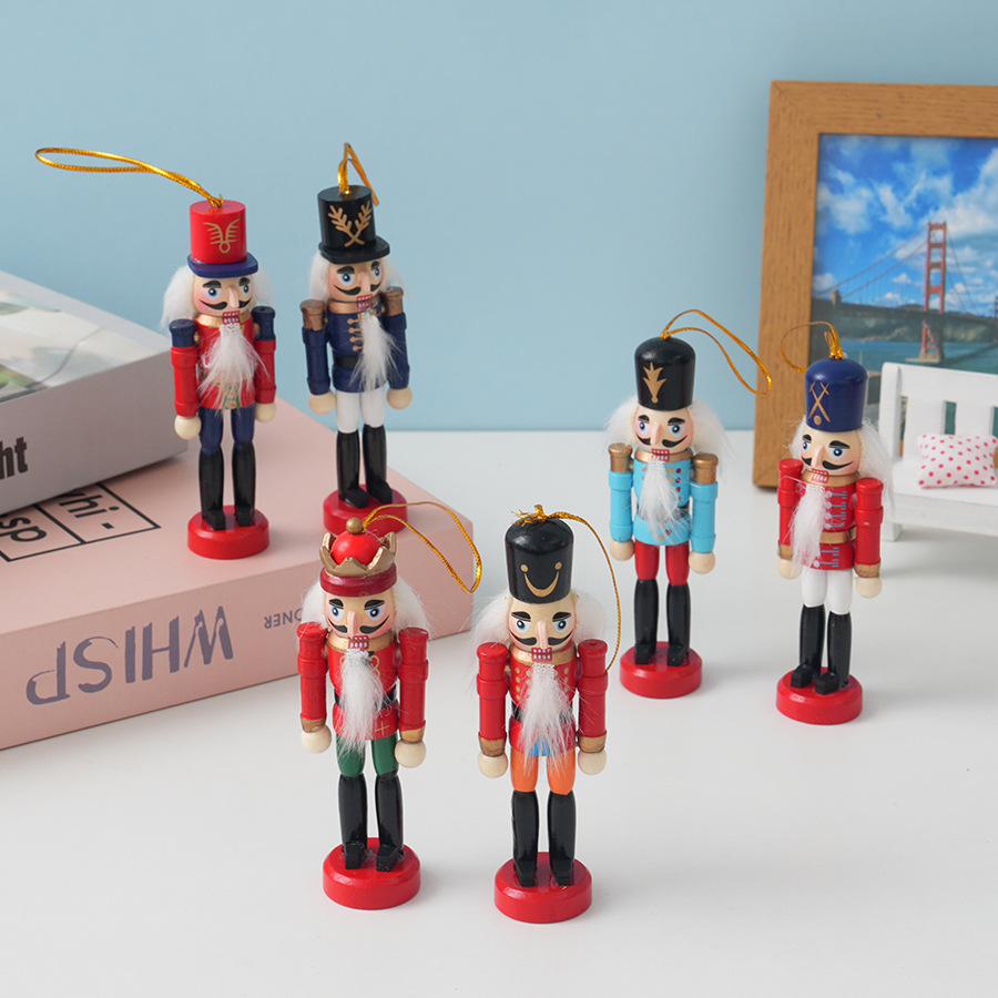 6 stuks houten notenkraker han - Nutcracker Figurine recensie en prijs