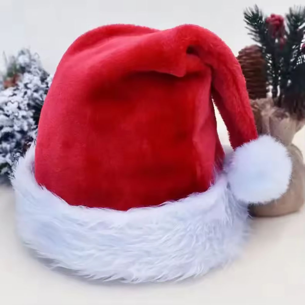 Nieuwe Kerstmuts voor Volwasse - Santa Hat Plush recensie en prijs