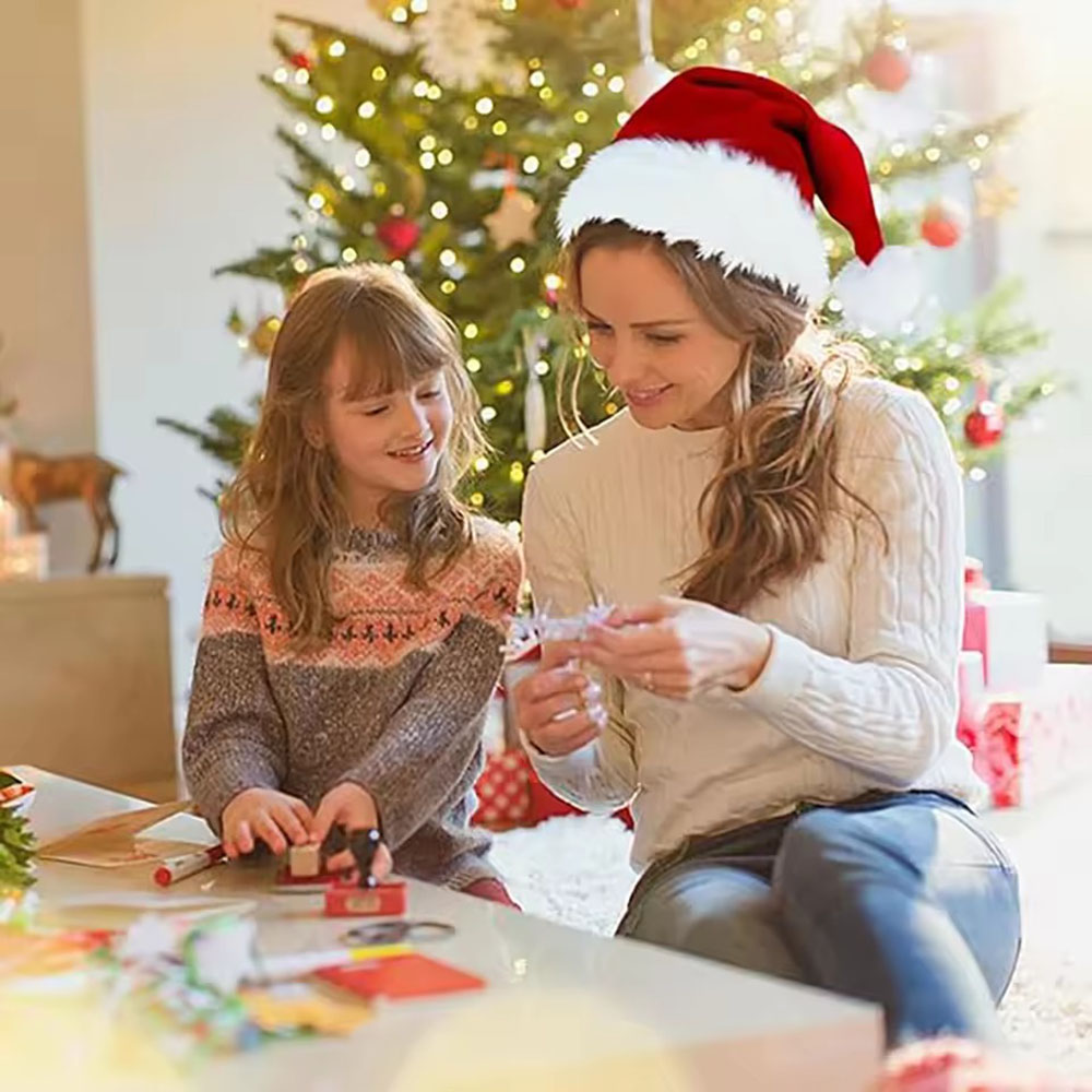 Nieuwe Kerstmuts voor Volwasse - Santa Hat Plush recensie en prijs