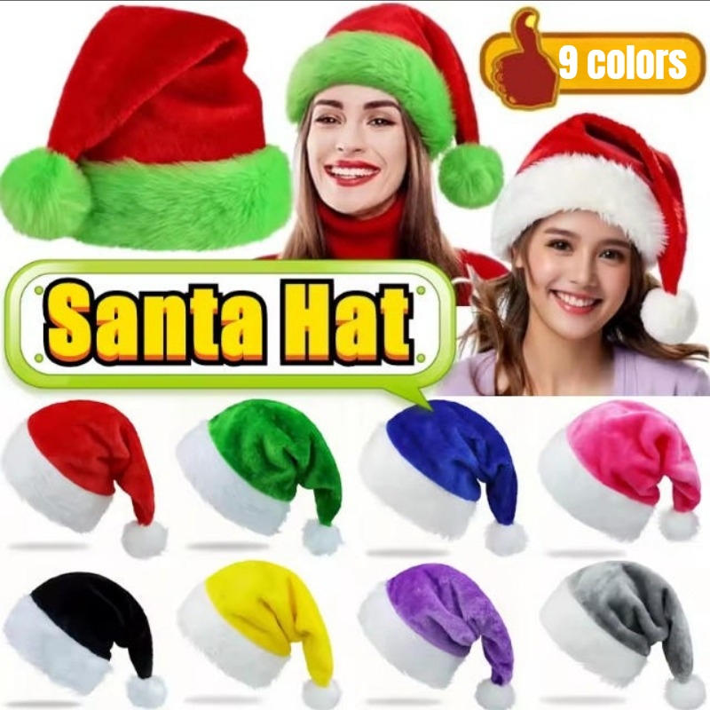 Pluche kerstmutsen Fluwelen ke - Santa Hat Plush recensie en prijs