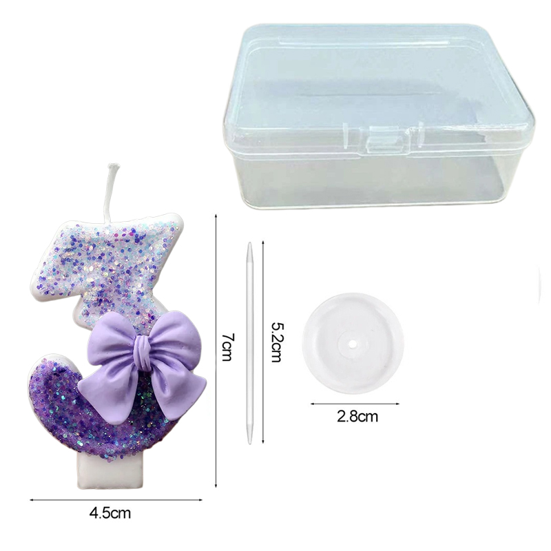 Creatieve Glitter Geleidelijk  - Holiday Candle Set recensie en prijs