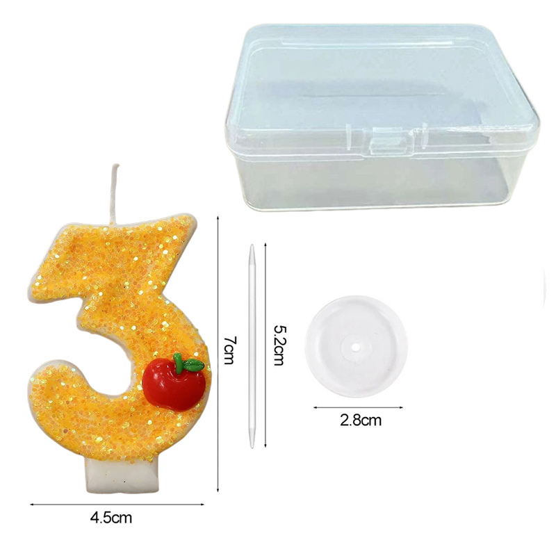 Rode Appel Verse Gele Digitale - Holiday Candle Set recensie en prijs